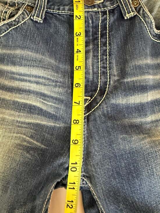 BKE Tyler Straight Distressed Heavy Stitch Men's Jeans Size 32
A-14 - Picture 8 of 9